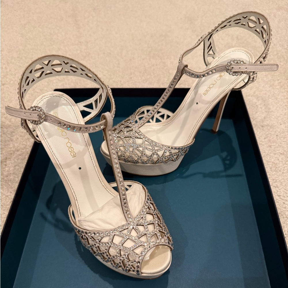 Sergio Rossi Scarpe Donna Crepe Satin Heels